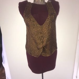 Nom de Plume sleeveless blouse size XS